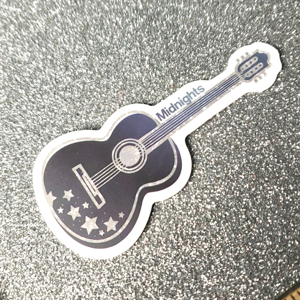 10/$10 Taylor Swift Waterproof Sticker guitar